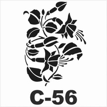 C-56 Artebella Stencil 15X20 CM
