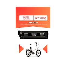 Rks Mx30 Uyumlu 36v 20ah Elektrikli Bisiklet Bataryası Siyah