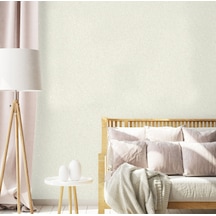 Klasik Düz Desen Duvar Kağıdı Rococo 1410-1/15, Açık Krem, 1.06x15.6m - 16.5m² Krem