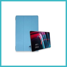 Bezos İpad Air 5 2022 Kılıf Tablet Smart Kılıf - Mavi Dfnbez