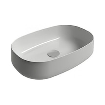 Lavelli Tezgah Üstü Lavabo Beyaz