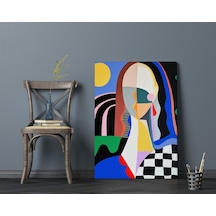 Bk Home Dear Mona Tasarımlı Kanvas Tablo 70x100cm-1