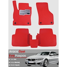 Bmw 4 Serisi F36 Xdrive 2014-2020 Uyumlu Eva Paspas Tam Set Araca Özel,su Geçirmez 339