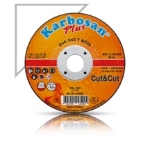 Karbosan 910500 115x1x22,23 Cut&cut Plus Kesme Diski 25 Adet