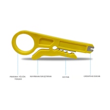 Kablo Soyucu Kep Kep Kablo Soyma Aparatı Krone