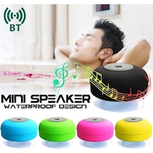 Besthome1 Küçük, Led Işıklı Bluetooth Hoparlör - Fm Ve Mikrofonlu, Mavi