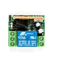 Kablosuz 433MHz 12V 1 Kanallı Röle Modülü (Uzaktan Kumanda İle Birlikte)