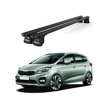 Trio-ıı Kia Carens 2013 Ve Sonrası Uyumlu Siyah Kilitli Ara Atkı 120cm Port Bagaj Tavan Barı
