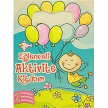 Eğlenceli Aktivite Kitabım 2 - Pembe Kitap Boyama Kitabı- Revzen Kitap