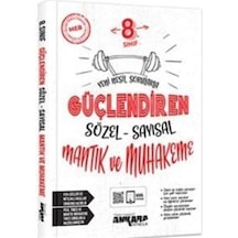 8. Sınıf Sözel - Sayısal Mantık ve Muhakeme Güçlendiren Soru Bankası- Ankara Yayıncılık