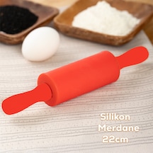 Perotti 15684 Silikon Kırmızı Merdane 22cm