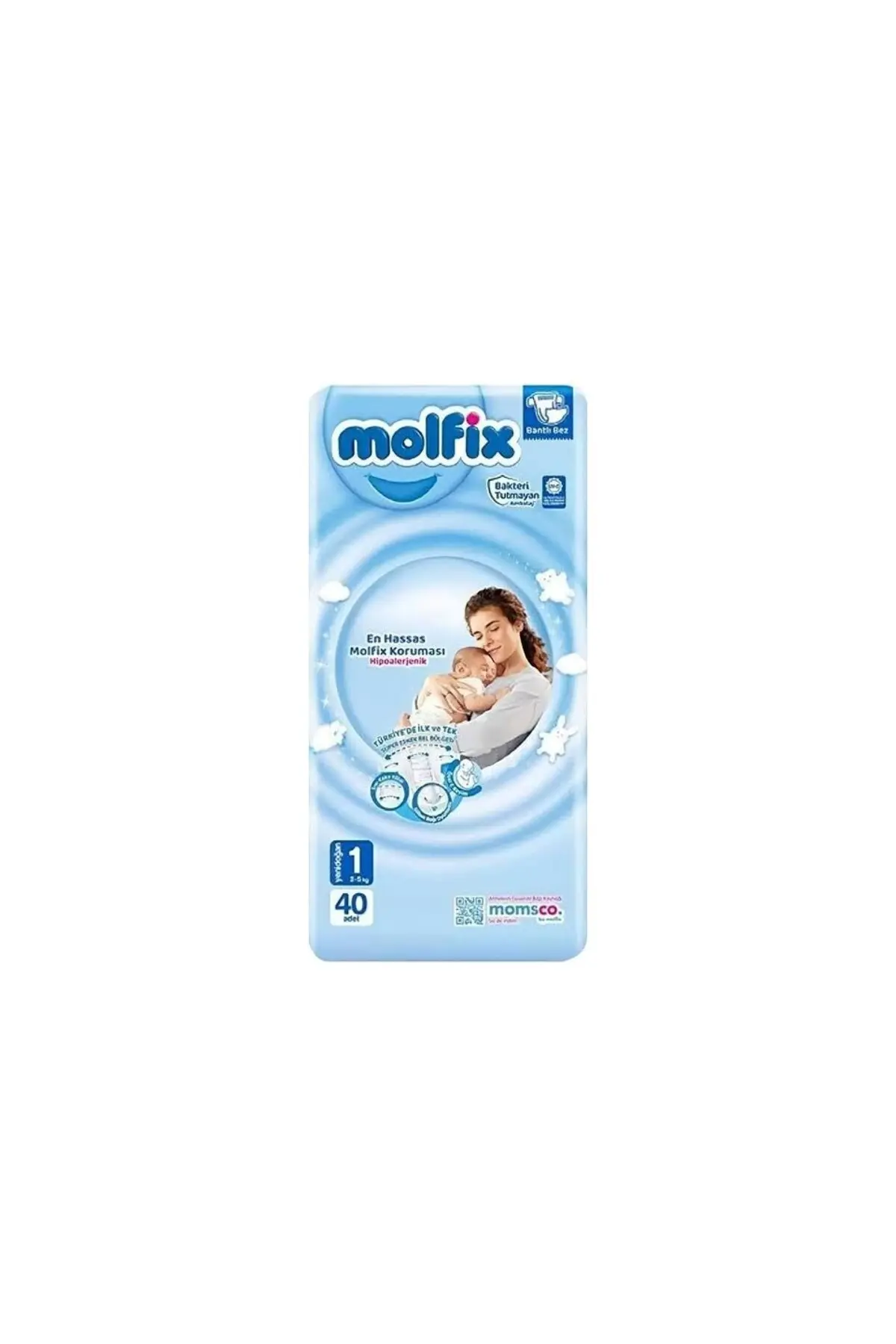 Molfix Bebek Bezi 0 Numara Yenidoğan 40 Adet
