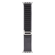 Watch 44mm Mkst- Band-74 Hasır Kordon-koyu Gri