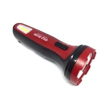 Gold Silver Gs-4531 3 Watt+1 Watt Cob Led Şarjlı El Feneri Çok Renkli