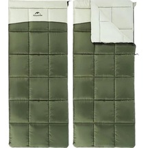 Naturehike Lt250 Zarf Tarzı Pamuklu Uyku Tulumu Yeşil Sol 001