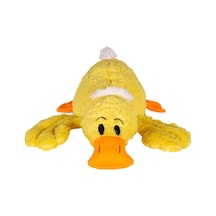 Peluş Yatan Ördek 50 Cm Sarı