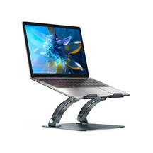 Ebitda Alüminyum Ayarlanabilir Isı Standı, 16'' Dizüstü Bilgisayar İçin Dayanıklı Masaüstü Braketi