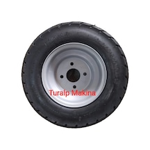 Çim Golf Traktör Tekeri Porya Jantlı 16X6.50-8 Rulmanlı 6 Pr