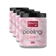 Body Scrub Çilekli Vücut Peelingi 250 Ml 4 Paketi