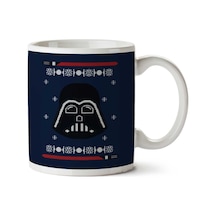 Darth Vader Light Saber Star Wars Christmas Knit İki Tarafı Baskılı Kupa Bardak