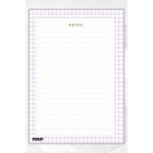 A4 Bloknot Çizgili Defter - 50 Yaprak - Memopad - Notepad - Not Defteri - Not Kağıdı - 4197 Çok Renkli
