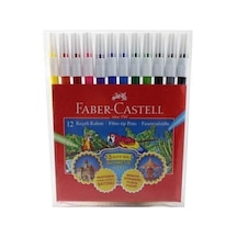 Faber 12 Renk Keçeli Boya Kalemi 000068