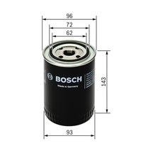 BOSCH F026407083 Yağ Filtresi Ducato Maxi 17 20 160 09- / Boxer / Jumper 3.0 Mtj
