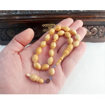 İbrahim Uysal Usta İmzalı Maskot Beyaz Saray Kuka Tesbih 9x12.5