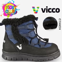 Vicco Nagoya Kürklü Ortopedik Çocuk Bot Lacivert