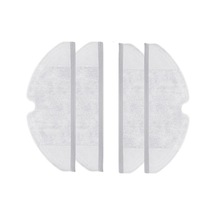 Roborock S6/S6 Pure Uyumlu 4 Adet Mop Fiber Bezi (552461667) Uyumlu