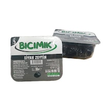 Bıcımık Doğal Salamura Yağlı Siyah Zeytin 30 G Piknik X 40 Adet