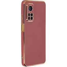 Newface Xiaomi Mi 10t Kılıf Volet Silikon - Kırmızı