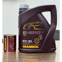 Mannol 5W-30 Energy 7511 Motor Yağı Ve Motor Flush Motor İç Temizleyici Katkısı