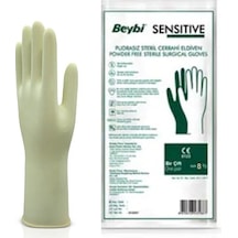 Beybi Sensitive Pudrasız Steril Cerrahi Eldiven No: 8