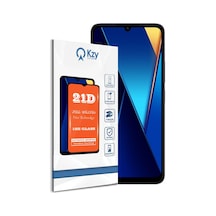 Xiaomi Poco C65 Tam Kaplayan 21d Temperli Ekran Koruyucu Cam