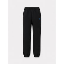 Xint Siyah Pamuk Dokulu Regular Fit Sweat Pantolon 470423