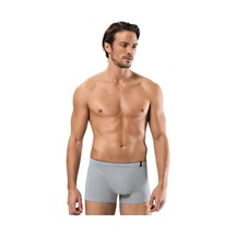 Erdem Gri Pamuk Elastan Boxer 1479 Gri