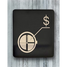 Dolar Temalı Bilek Destekli Mouse Pad Mousepad