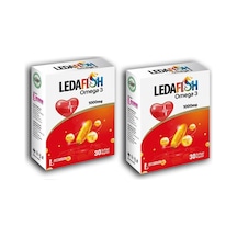 Ledapharma Ledafish Omega 3 1000Mg 30 Softgel Kapsül 2 Kutu