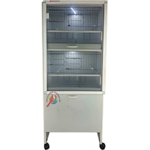 İstanbul Kafes Model 2d Pvc Kuş Dolabı