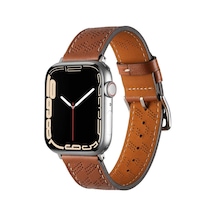 Apple Uyumlu  Watch 40 MM KRD-76 PU Deri Kordon Kayış