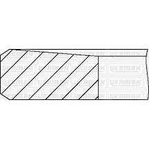 Yenmak 9609654000 Segman Olcu: Std 1110b977 - 4 Adettir