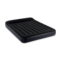 "INTEX Queen Pillow Rest Classic şişme yatak-Koyu Mavi- Queen Çift kişilik" Koyu Mavi