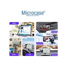 Microcase Araç İçi Numaratörlü Güneş Siperliği Ön Panel Dikiz Aynası Telefon Tutucu - Al2905