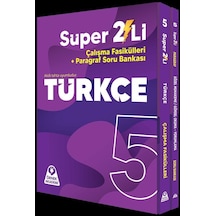 5. Sınıf Süper İkili Türkçe Seti Örnek Akademi