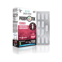 Zade Vital Probiotics Feminen 30  Kapsül