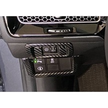 Honda Civic Uyumlu Kontrol Panel Kaplaması Karbon 2022+