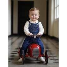 Civil Baby Cep Detaylı 6-18 Ay Slopet - Mavi