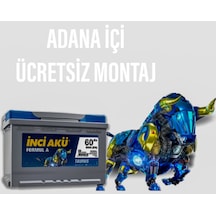 60 Amper 12 V Inci Akü Sadece Adana Satışı Vardır / 488743023