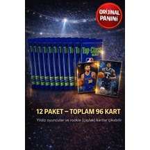 Panini Nba Top Class 2024 Koleksiyonluk Basketbolcu Kartları + 12 Paket 96 Adet Kart